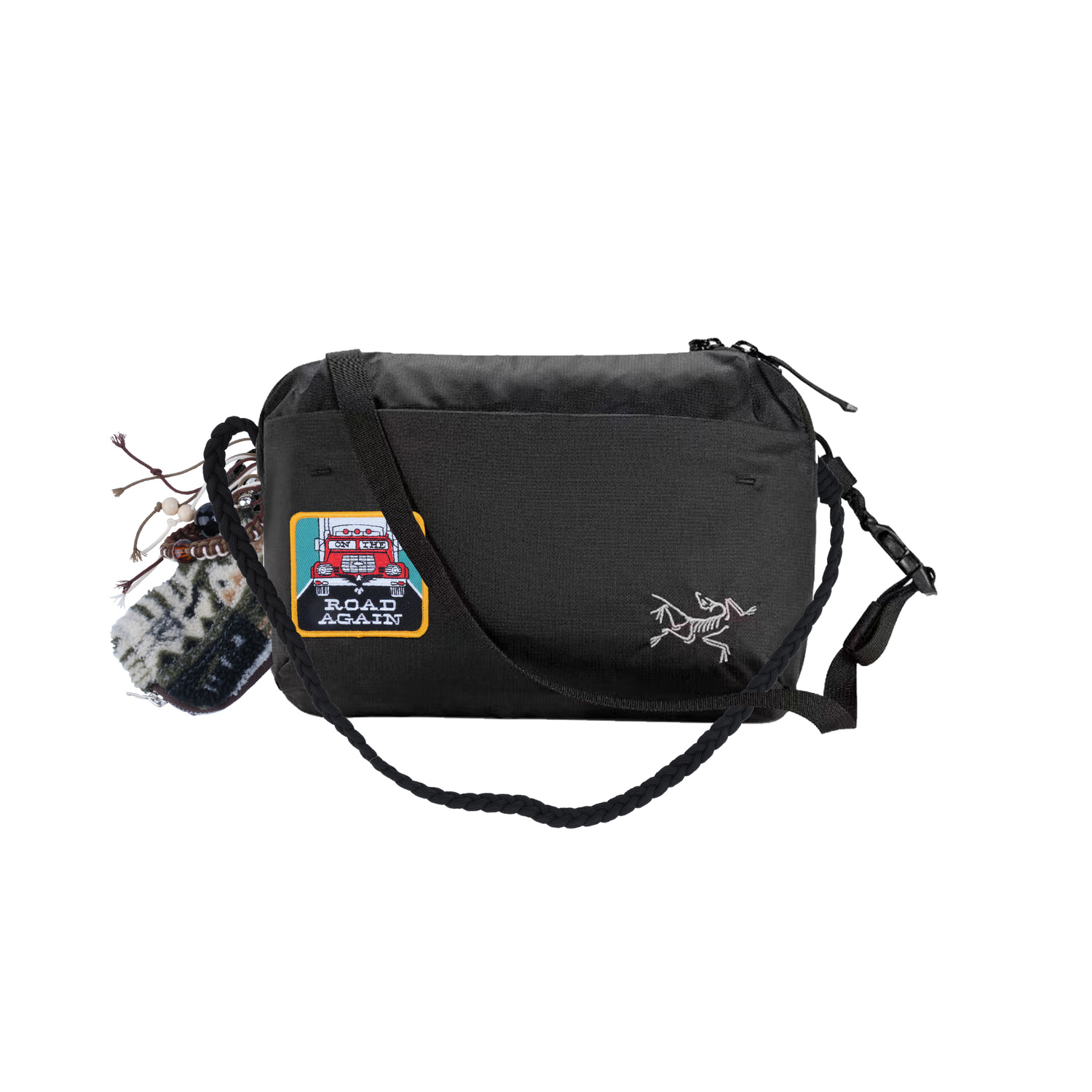 Arcteryx Полиамидная поясная сумка унисекс черная, Against The Tide
Arcteryx Полиамидная поясная сумка унисекс черная, Against The Tide