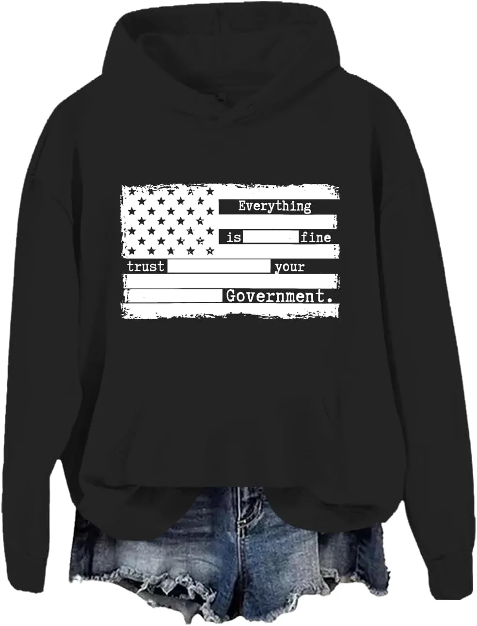 Свитшот Everything is Fine Trust Your Government Whaiveen
Свитшот Everything is Fine Trust Your Government Whaiveen