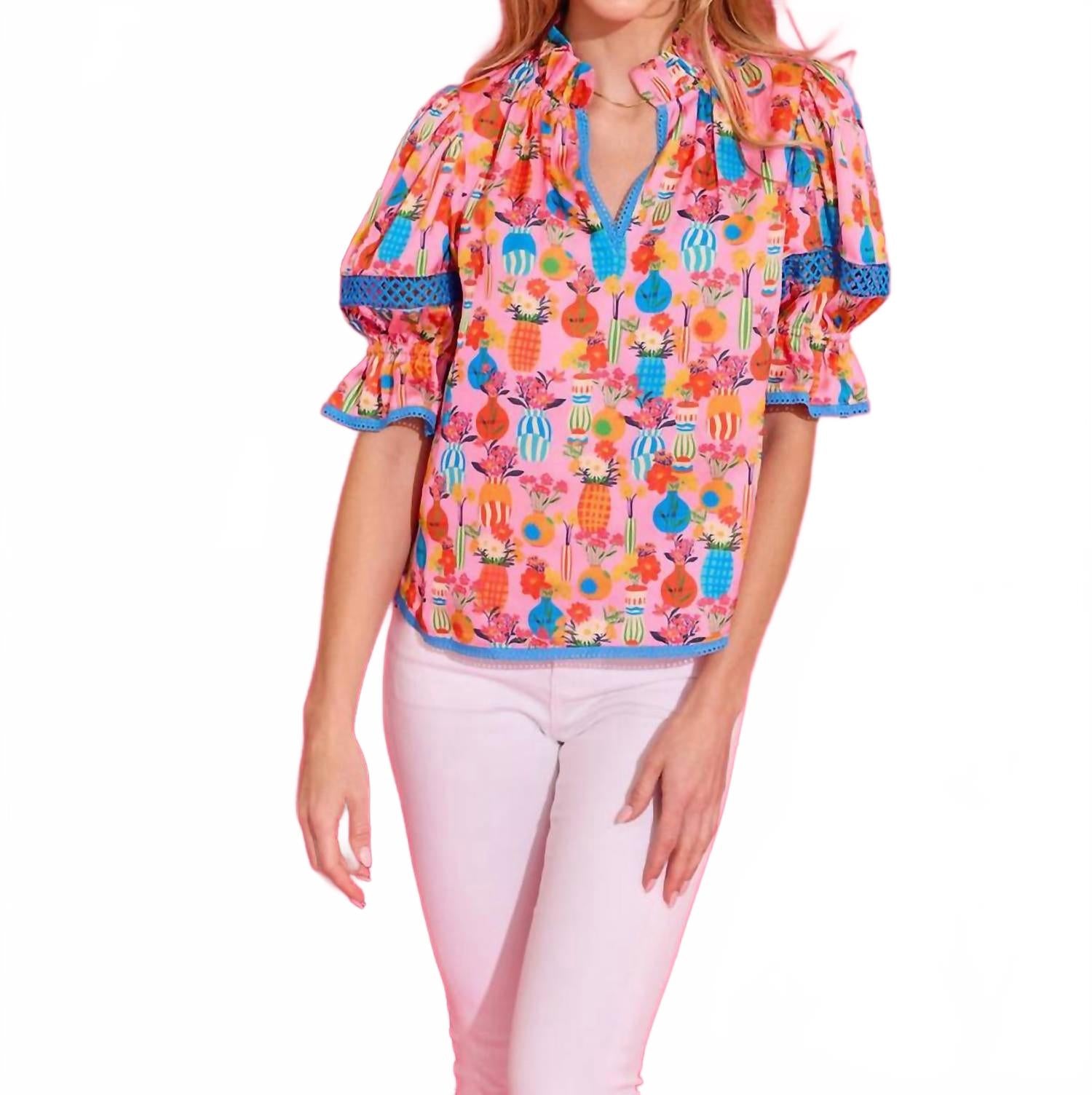 Топ Lottie в розовом шифоне Chantilly Alden Adair
Топ Lottie в розовом шифоне Chantilly Alden Adair