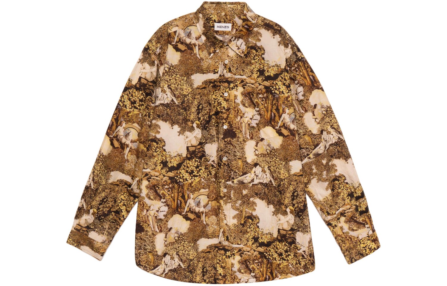 Рубашка мужская желтая Kenzo, желтый
Рубашка мужская желтая Kenzo, желтый