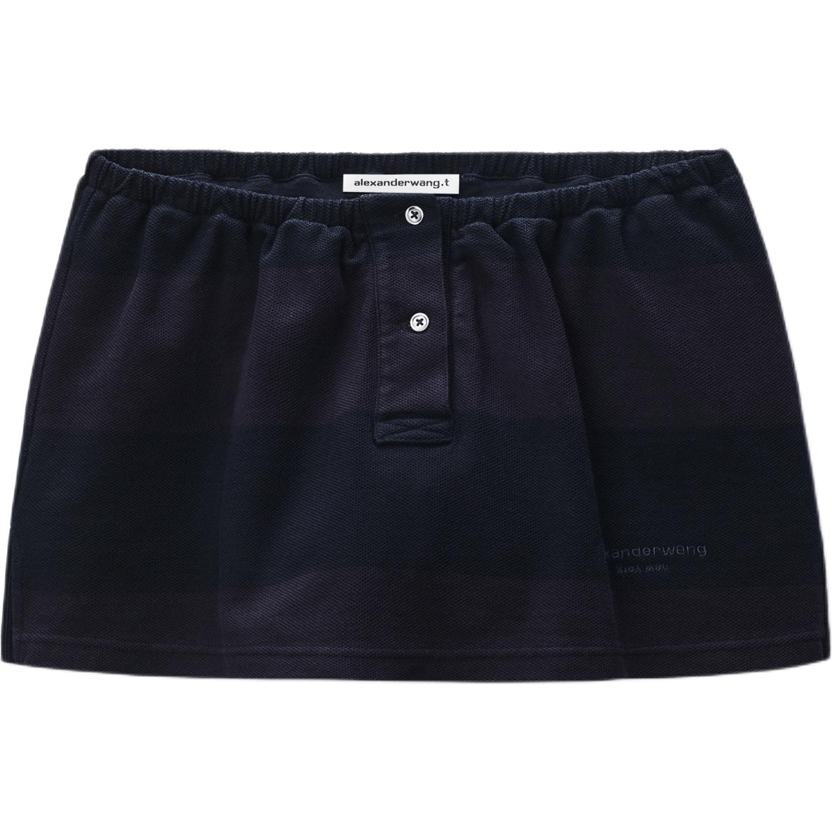 T By Striped деконструированная мини-юбка Alexander Wang, черный
T By Striped деконструированная мини-юбка Alexander Wang, черный