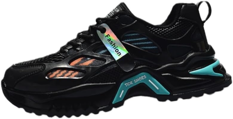 Мужские модные спортивные кроссовки - повседневный стиль, подходят для бега. Шнуровка. Резиновая подошва. Для фитнеса и ежедневного использования Fusecottc, черный
Мужские модные спортивные кроссовки - повседневный стиль, подходят для бега. Шнуровка. Резиновая подошва. Для фитнеса и ежедневного использования Fusecottc, черный