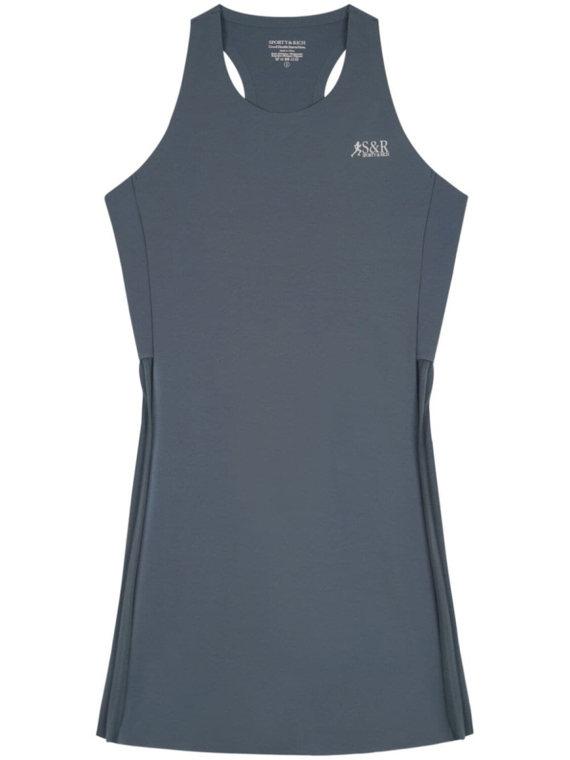 Sporty & Rich плиссированное платье мини The Steffi Action, серый
Sporty & Rich плиссированное платье мини The Steffi Action, серый