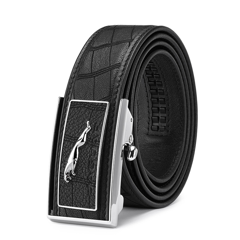 JAGUAR Кожаный мужской ремень черный, Black
JAGUAR Кожаный мужской ремень черный, Black