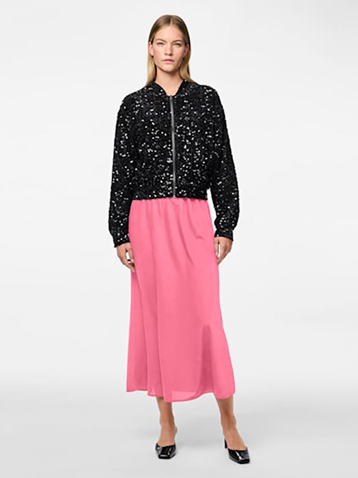 Юбка длиной до колена Pieces, розовый
Юбка длиной до колена Pieces, розовый