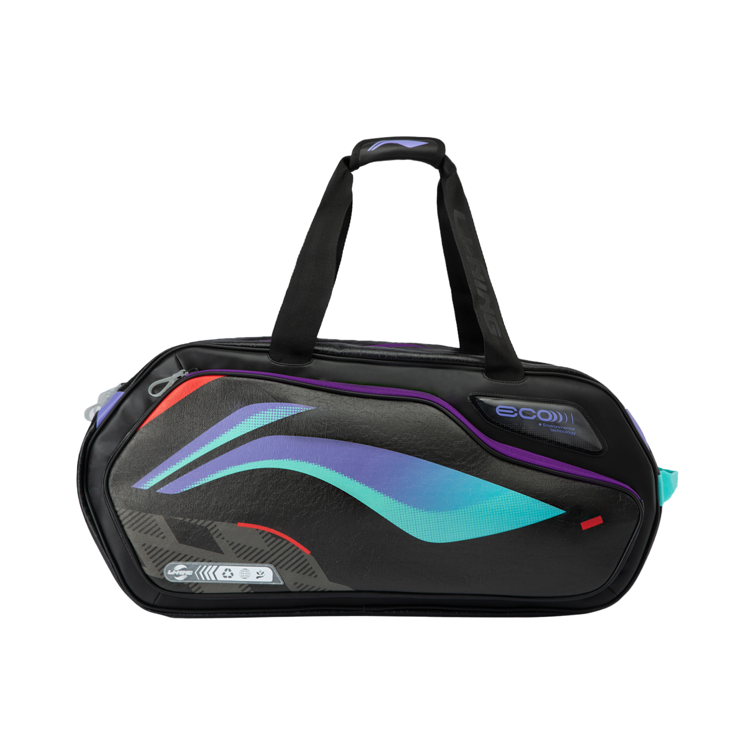 ЛиНинг серия бадминтон полиэстеровая сумка Regular Unisex черная 
ЛиНинг серия бадминтон полиэстеровая сумка Regular Unisex черная