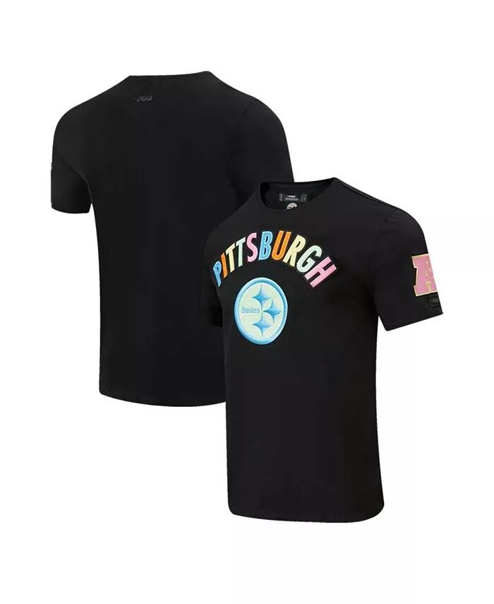 Мужская черная футболка Pittsburgh Steelers с неоновой графикой Pro Standard
Мужская черная футболка Pittsburgh Steelers с неоновой графикой Pro Standard