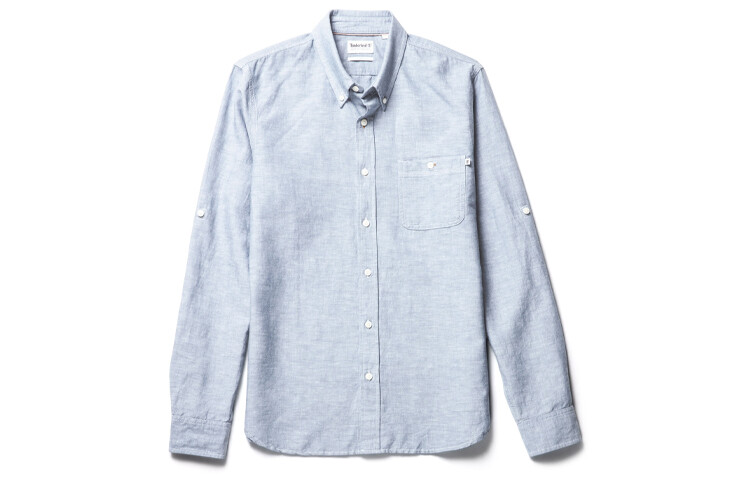 Рубашка мужская небесно-голубая Timberland, голубой
Рубашка мужская небесно-голубая Timberland, голубой