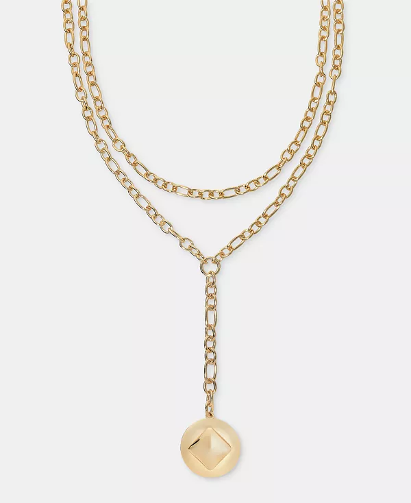 Многослойное ожерелье-лариат с дисковым шармом, 16 дюймов + удлинитель 3 дюйма, эксклюзивно в Macy's I.N.C. International Concepts, gold
Многослойное ожерелье-лариат с дисковым шармом, 16 дюймов + удлинитель 3 дюйма, эксклюзивно в Macy's I.N.C. International Concepts, gold