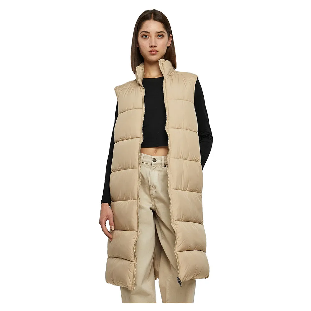 Жилет Urban Classics Long Puffer, бежевый
Жилет Urban Classics Long Puffer, бежевый