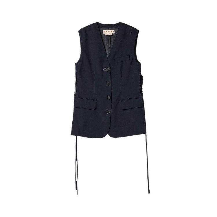 Пальто Marni Waistcoat, Blue/Black
Пальто Marni Waistcoat, Blue/Black