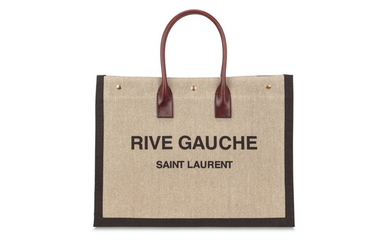 SAINT LAURENT Сумка-шопер из кожи и холста унисекс бежево-коричневая
SAINT LAURENT Сумка-шопер из кожи и холста унисекс бежево-коричневая