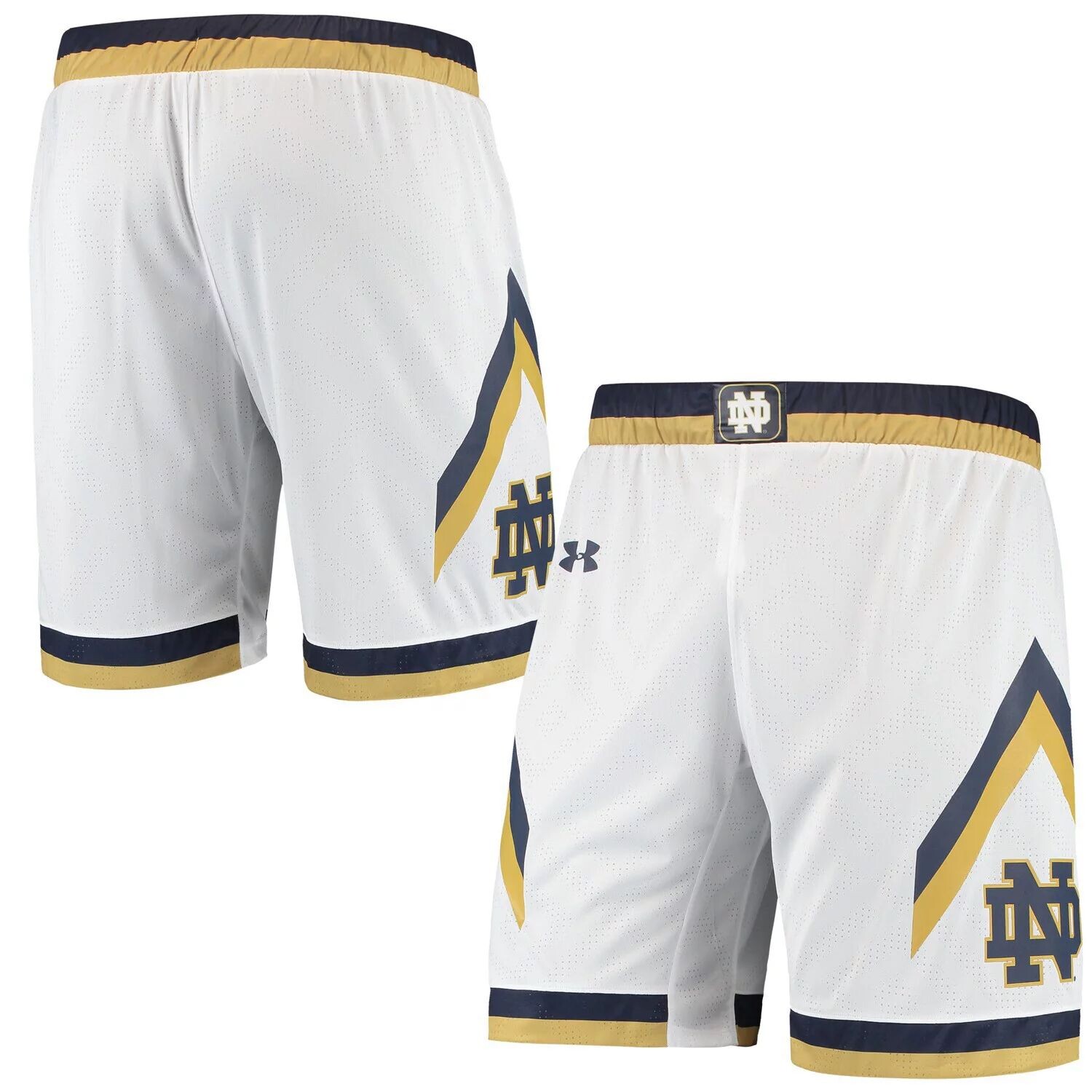 Мужские белые баскетбольные шорты Notre Dame Fighting Irish Replica Under Armour
Мужские белые баскетбольные шорты Notre Dame Fighting Irish Replica Under Armour
