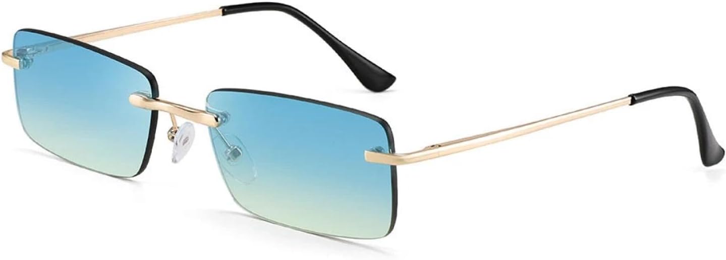 Солнцезащитные очки с защитой от УФ-излучения UV400 | Женские и мужские, без оправы, черные | Линзы ярких цветов для занятий спортом на открытом воздухе и вождения DSVIGF, Blue Yellow
Солнцезащитные очки с защитой от УФ-излучения UV400 | Женские и мужские, без оправы, черные | Линзы ярких цветов для занятий спортом на открытом воздухе и вождения DSVIGF, Blue Yellow