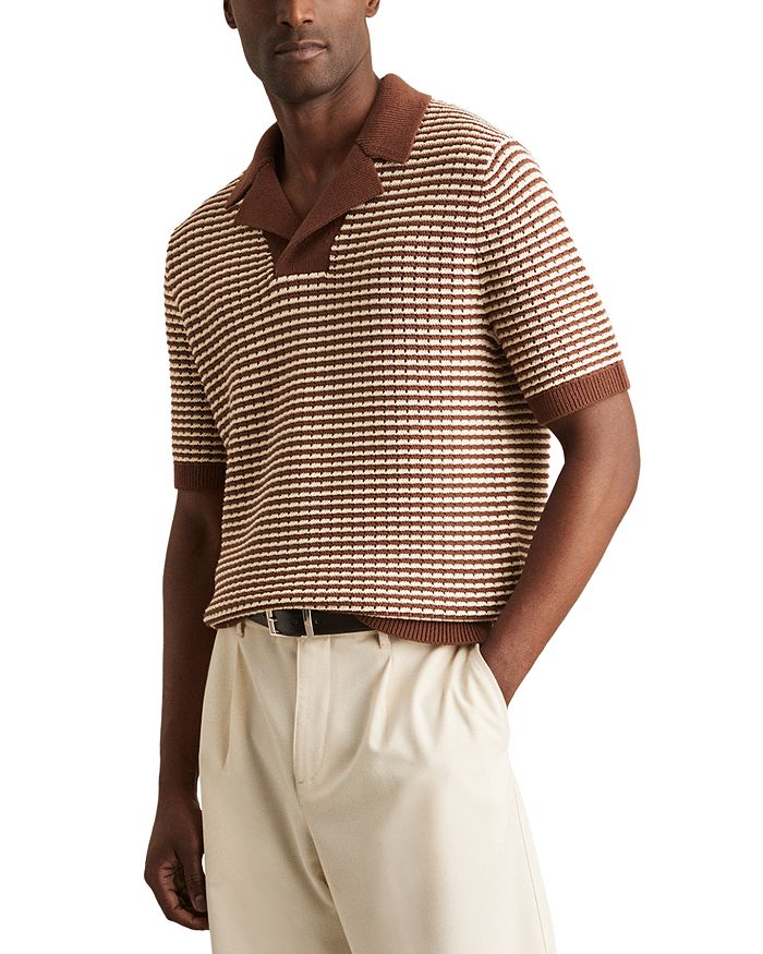Текстурированная поло Icarus REISS, коричневый
Текстурированная поло Icarus REISS, коричневый