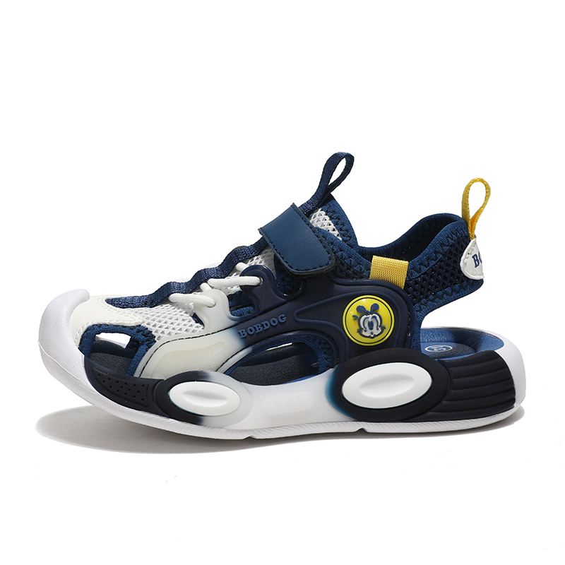 Детские сандалии с противоскользящей подошвой, легкие, амортизирующие, с низким верхом BOBDOG, синий
Детские сандалии с противоскользящей подошвой, легкие, амортизирующие, с низким верхом BOBDOG, синий