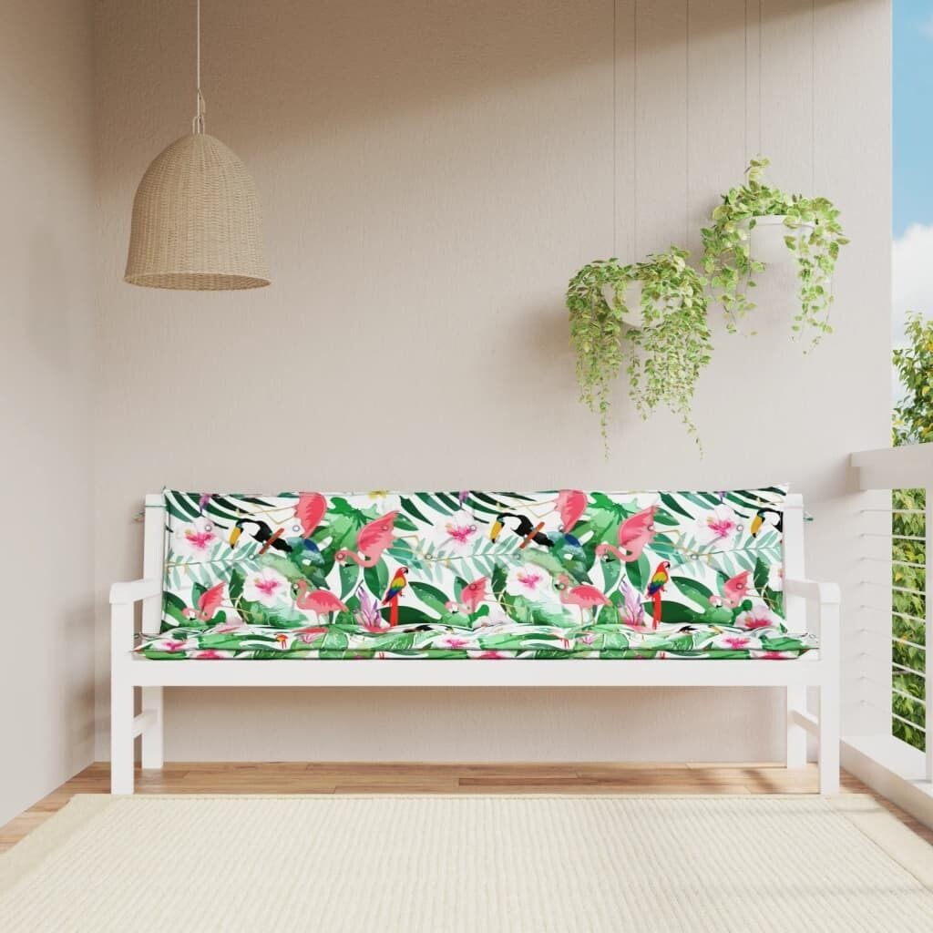 Подушки для садовой скамейки The Living Store, 2 шт., разноцветная ткань, размер 200x50x7 см
Подушки для садовой скамейки The Living Store, 2 шт., разноцветная ткань, размер 200x50x7 см