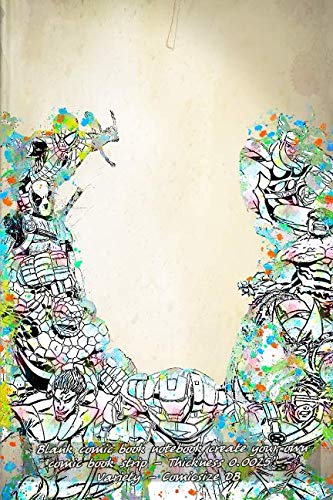 Blank comic book notebook create your own comic book strip - Thickness 0.0025” - Variety - Comicsize DB (Independently published)
Blank comic book notebook create your own comic book strip - Thickness 0.0025” - Variety - Comicsize DB (Independently published)