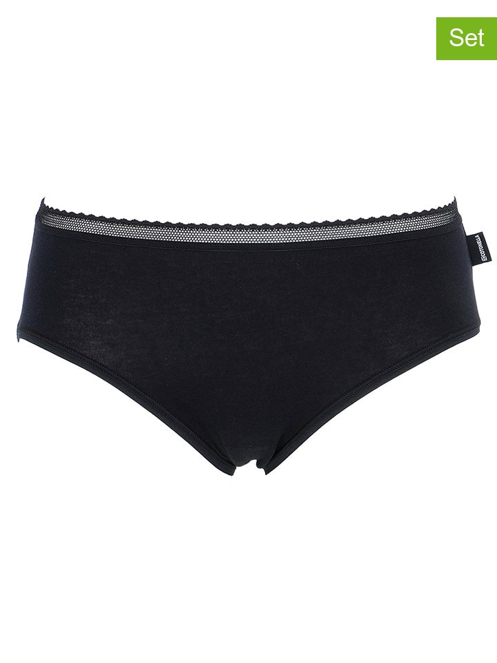 COTONELLA Комплект из 2 штук: черные трусы
COTONELLA Комплект из 2 штук: черные трусы
