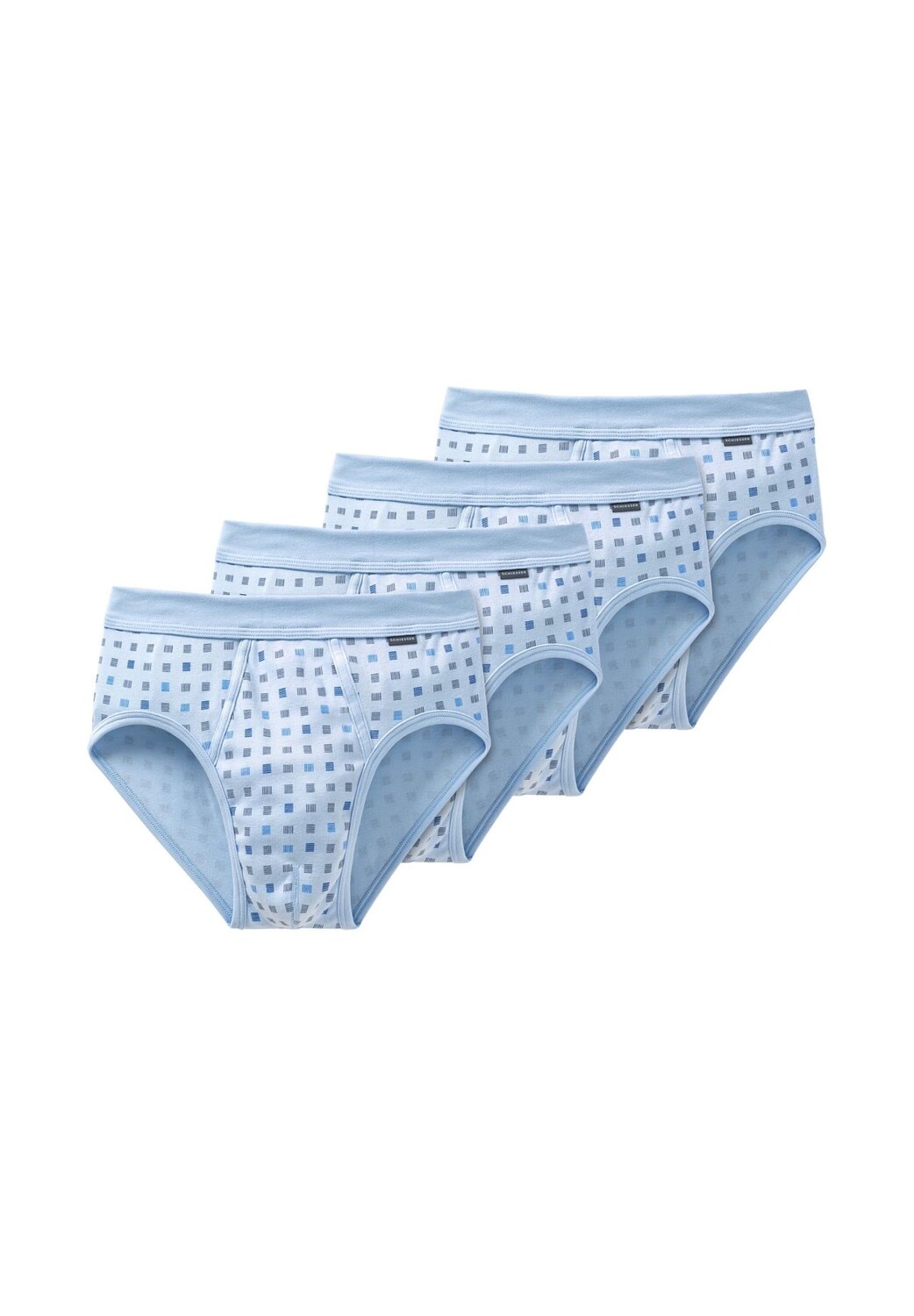 Трусы / трусы в упаковке из 4 шт. Cotton Essentials в тонкую рубчику SCHIESSER, цвет Air
Трусы / трусы в упаковке из 4 шт. Cotton Essentials в тонкую рубчику SCHIESSER, цвет Air