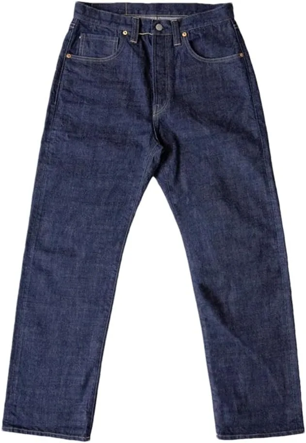 Мужские винтажные джинсы прямого кроя с высокой посадкой
Мужские винтажные джинсы прямого кроя с высокой посадкой