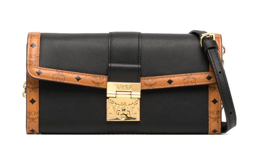 Сумка-кошелёк через плечо Tracy Visetos из телячьей кожи Tubas Женская Чёрная MCM
Сумка-кошелёк через плечо Tracy Visetos из телячьей кожи Tubas Женская Чёрная MCM