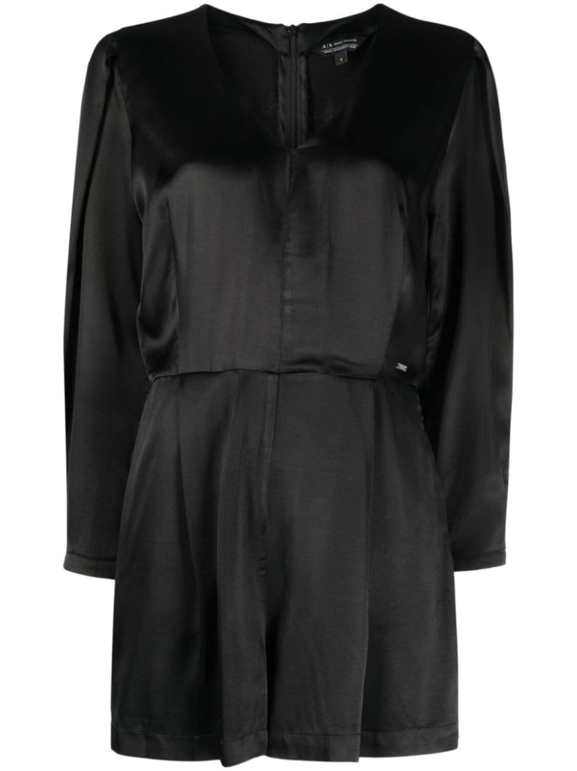 Armani Exchange атласный комбинезон с логотипом, черный
Armani Exchange атласный комбинезон с логотипом, черный