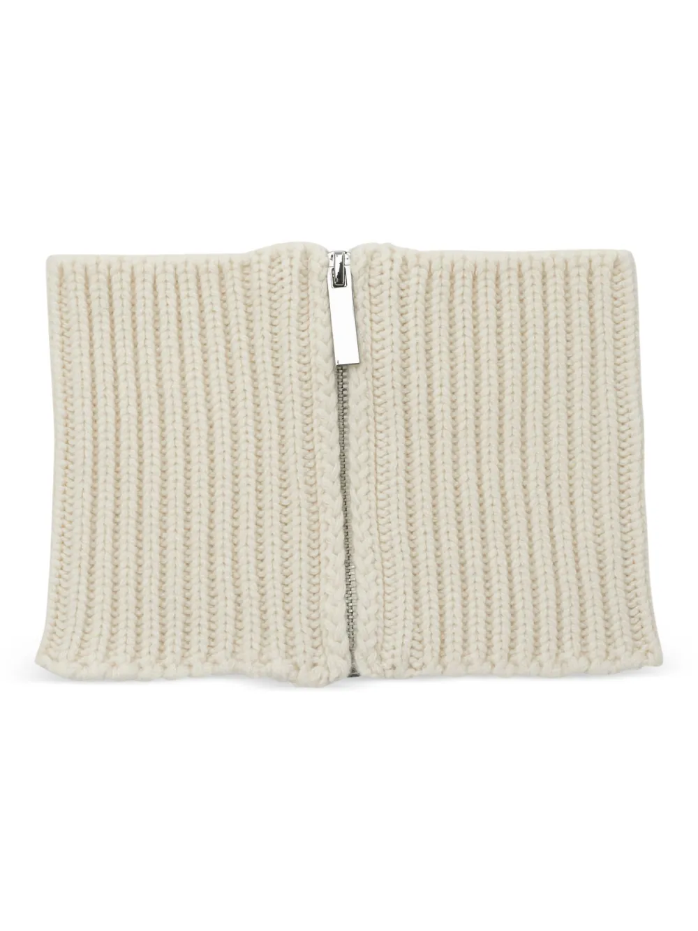 Шарф в рубчик на молнии Sa Su Phi, белый
Шарф в рубчик на молнии Sa Su Phi, белый