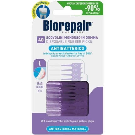 Biorepair Soft Pick Большая межзубная щетка для больших пространств
Biorepair Soft Pick Большая межзубная щетка для больших пространств