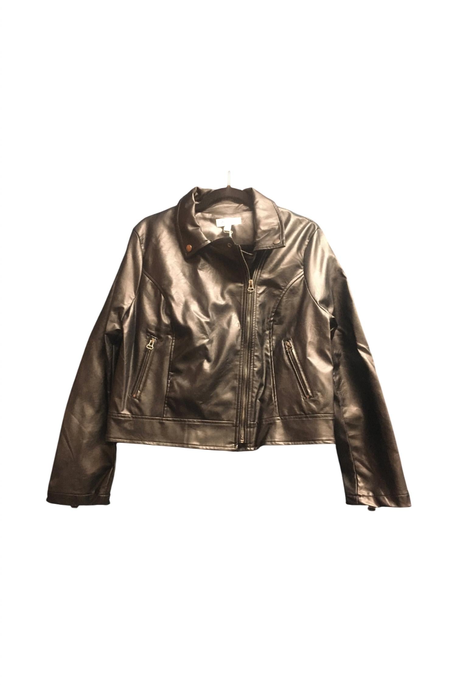 Кожаная мотоциклетная куртка черная SHE + SKY
Кожаная мотоциклетная куртка черная SHE + SKY