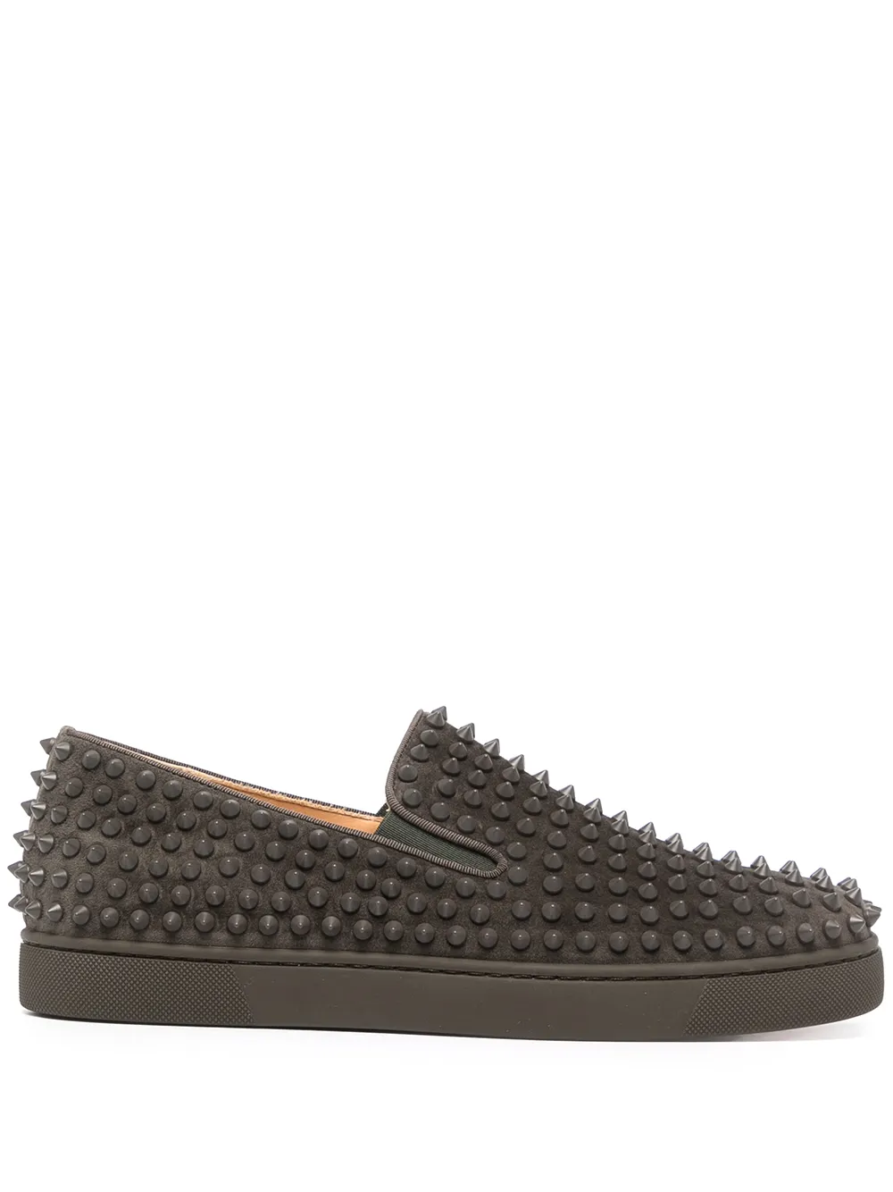 Слипоны Roller с шипами Christian Louboutin, коричневый
Слипоны Roller с шипами Christian Louboutin, коричневый