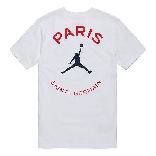 Футболка Air Jordan Paris Saint-Germain Logo Printing Sports Round Neck Short Sleeve White, белый
Футболка Air Jordan Paris Saint-Germain Logo Printing Sports Round Neck Short Sleeve White, белый