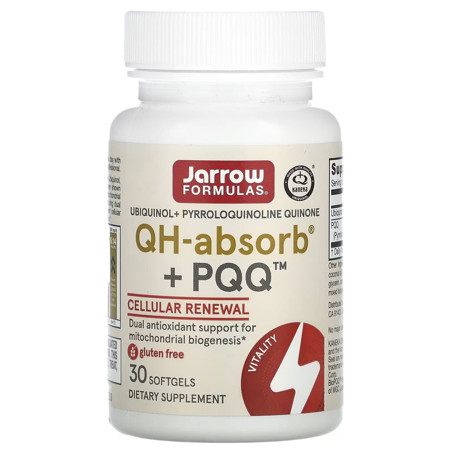 Добавка Jarrow Formulas QH-Absorb + PQQ, 30 таблеток
Добавка Jarrow Formulas QH-Absorb + PQQ, 30 таблеток