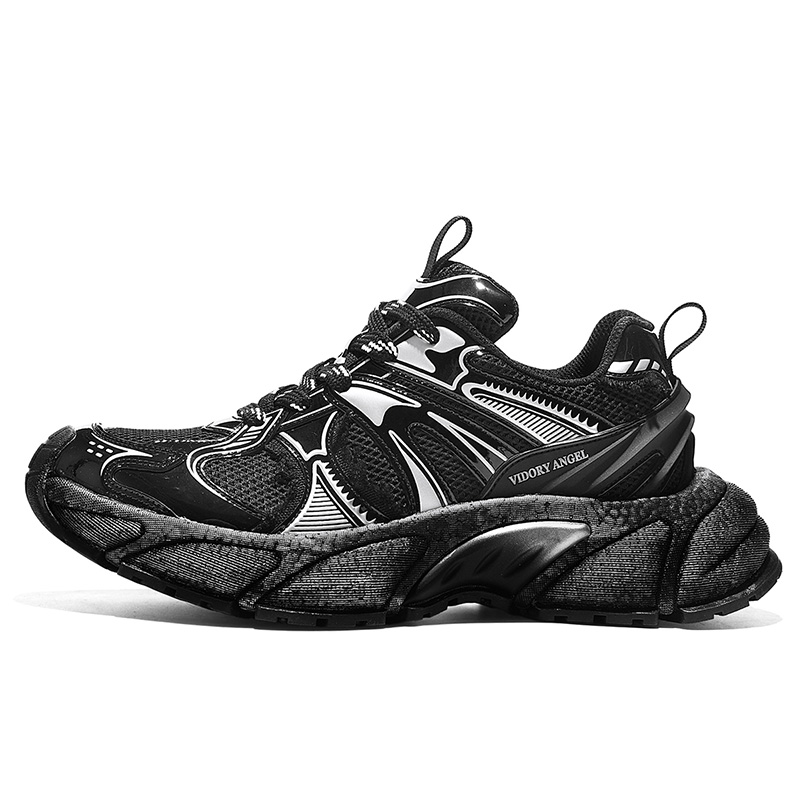 ZOIBBOE Скользоустойчивые утолщенные низкие кроссовки на платформе для мужчин черные, цвет Black
ZOIBBOE Скользоустойчивые утолщенные низкие кроссовки на платформе для мужчин черные, цвет Black