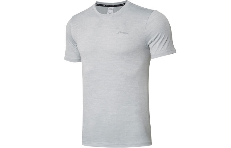 Футболка для бега, мужская Lining, серый
Футболка для бега, мужская Lining, серый