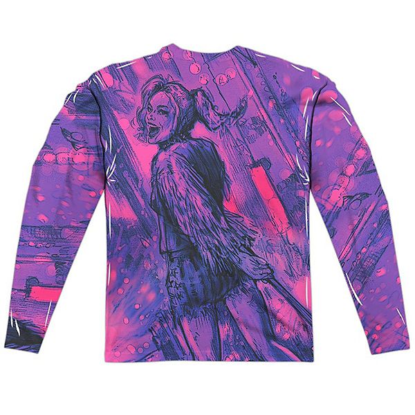 Футболка с длинным рукавом Birds of prey harleys night out adult poly crew Licensed Character
Футболка с длинным рукавом Birds of prey harleys night out adult poly crew Licensed Character