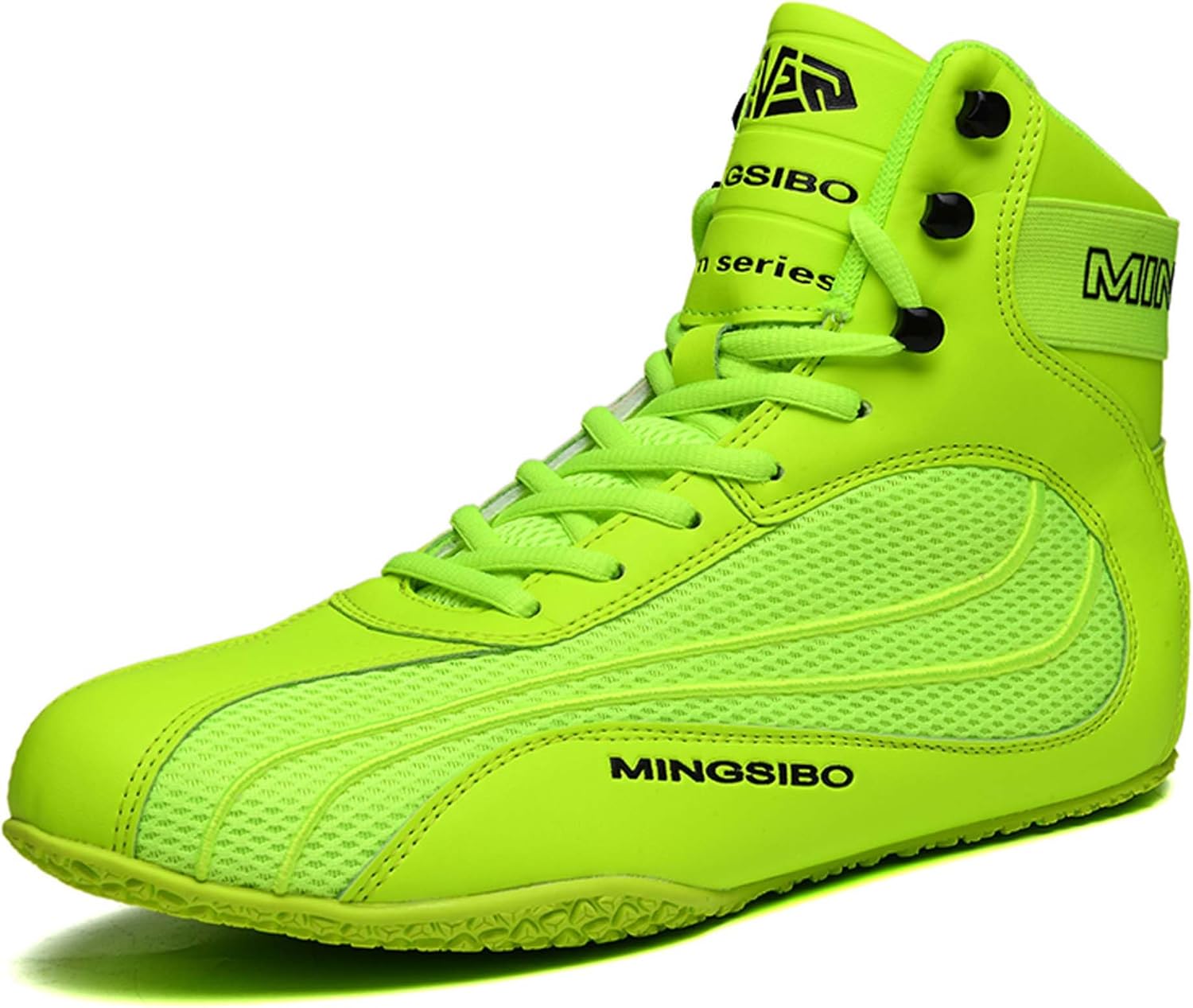 Мужские высокие боксерские и борцовские кроссовки, молодежные противоскользящие тренировочные боксерские туфли, легкие и удобные борцовские ботинки Duagl, зеленый
Мужские высокие боксерские и борцовские кроссовки, молодежные противоскользящие тренировочные боксерские туфли, легкие и удобные борцовские ботинки Duagl, зеленый