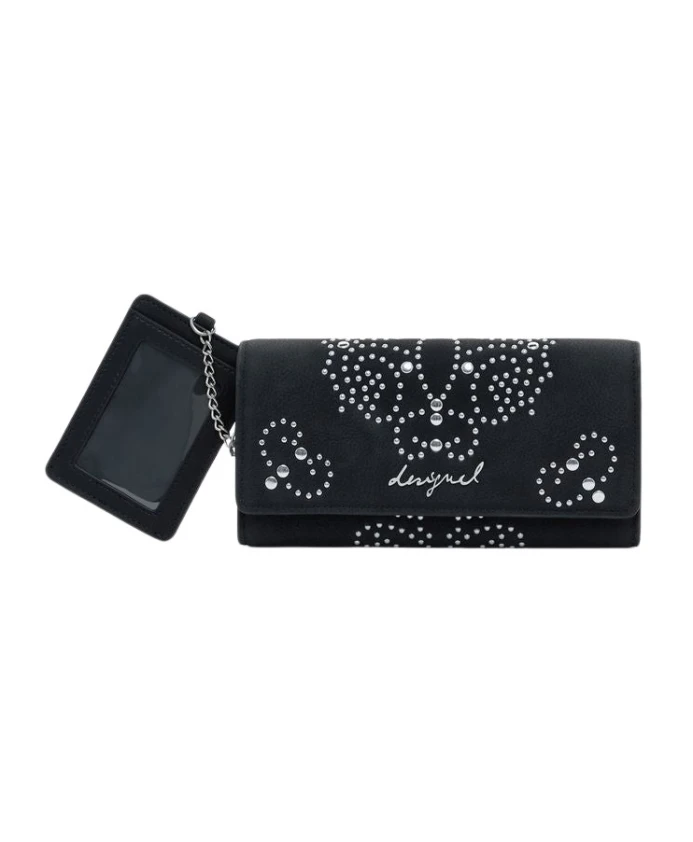 Кошелек чернокожей женщины, покерное лицо Desigual, черный
Кошелек чернокожей женщины, покерное лицо Desigual, черный