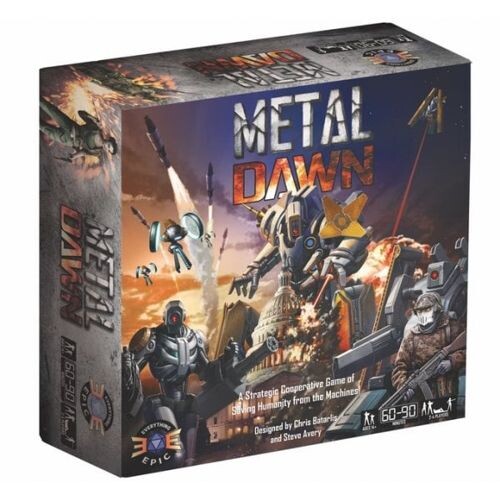 Настольная игра Metal Dawn: Kickstarter Tech-War Deluxe Edition
Настольная игра Metal Dawn: Kickstarter Tech-War Deluxe Edition