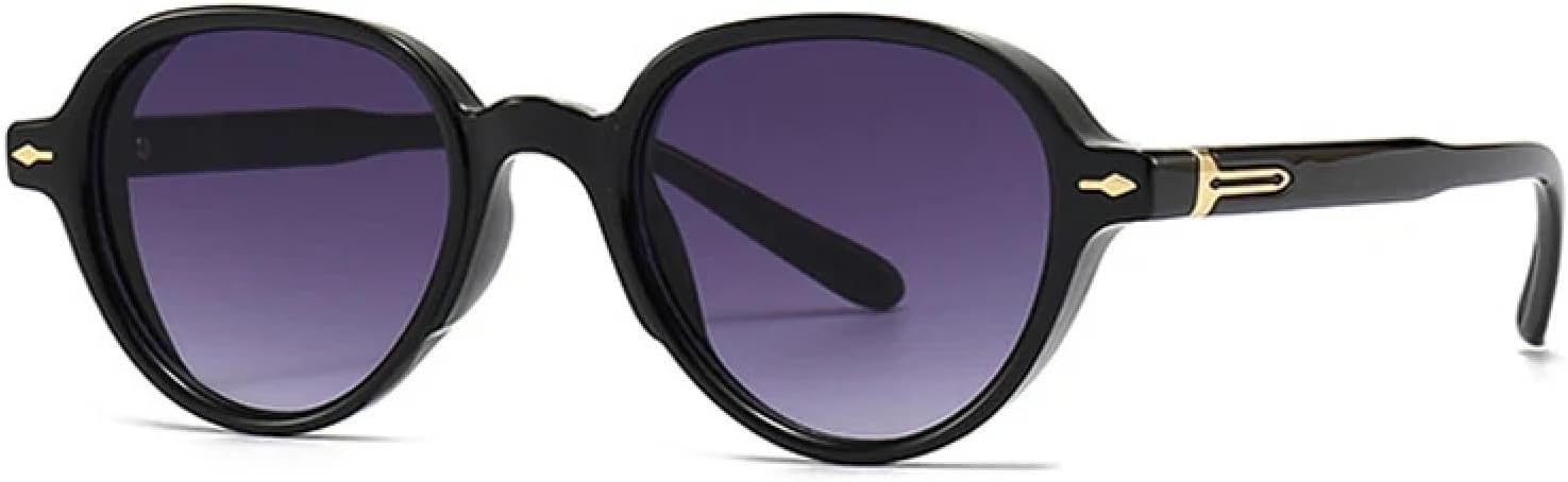 Популярные модные овальные солнцезащитные очки для женщин с градиентным покрытием UV400, ретро-стиль, с заклепками, для мужчин в стиле панк, оливково-зеленые TYUVIVO, Black Gray Gradient
Популярные модные овальные солнцезащитные очки для женщин с градиентным покрытием UV400, ретро-стиль, с заклепками, для мужчин в стиле панк, оливково-зеленые TYUVIVO, Black Gray Gradient