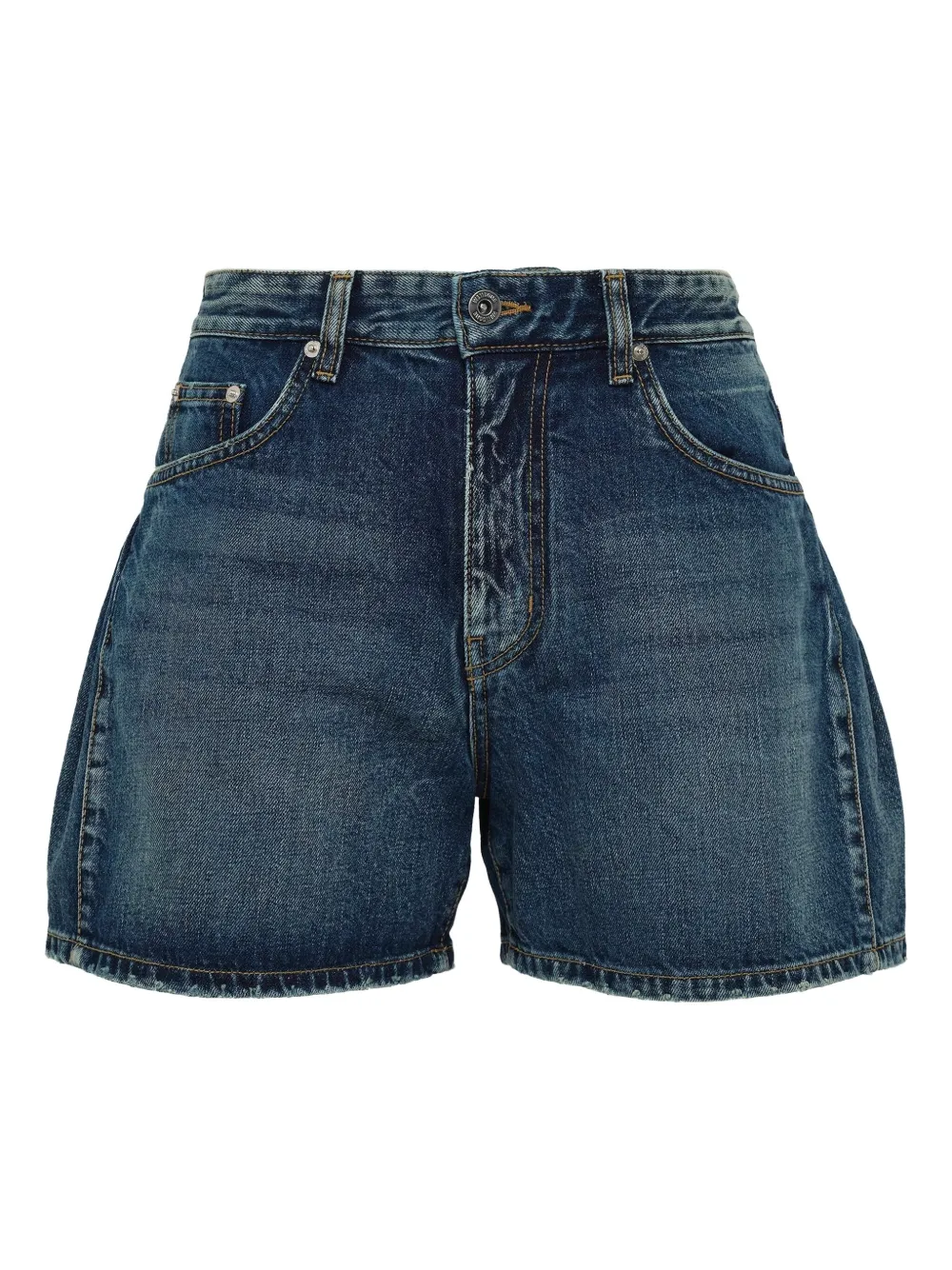 Шорты из хлопкового денима We11done, синий
Шорты из хлопкового денима We11done, синий