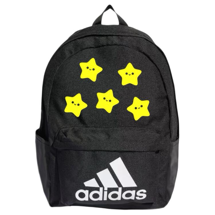 Рюкзак из ткани обычный унисекс черный Adidas, Smiley Face
Рюкзак из ткани обычный унисекс черный Adidas, Smiley Face