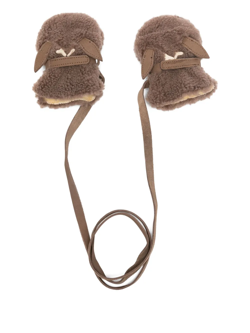 Варежки из искусственной овчины Donsje, коричневый
Варежки из искусственной овчины Donsje, коричневый