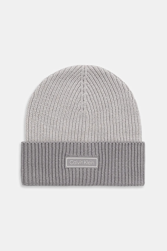 Шерстяная шапка Calvin Klein, серый
Шерстяная шапка Calvin Klein, серый