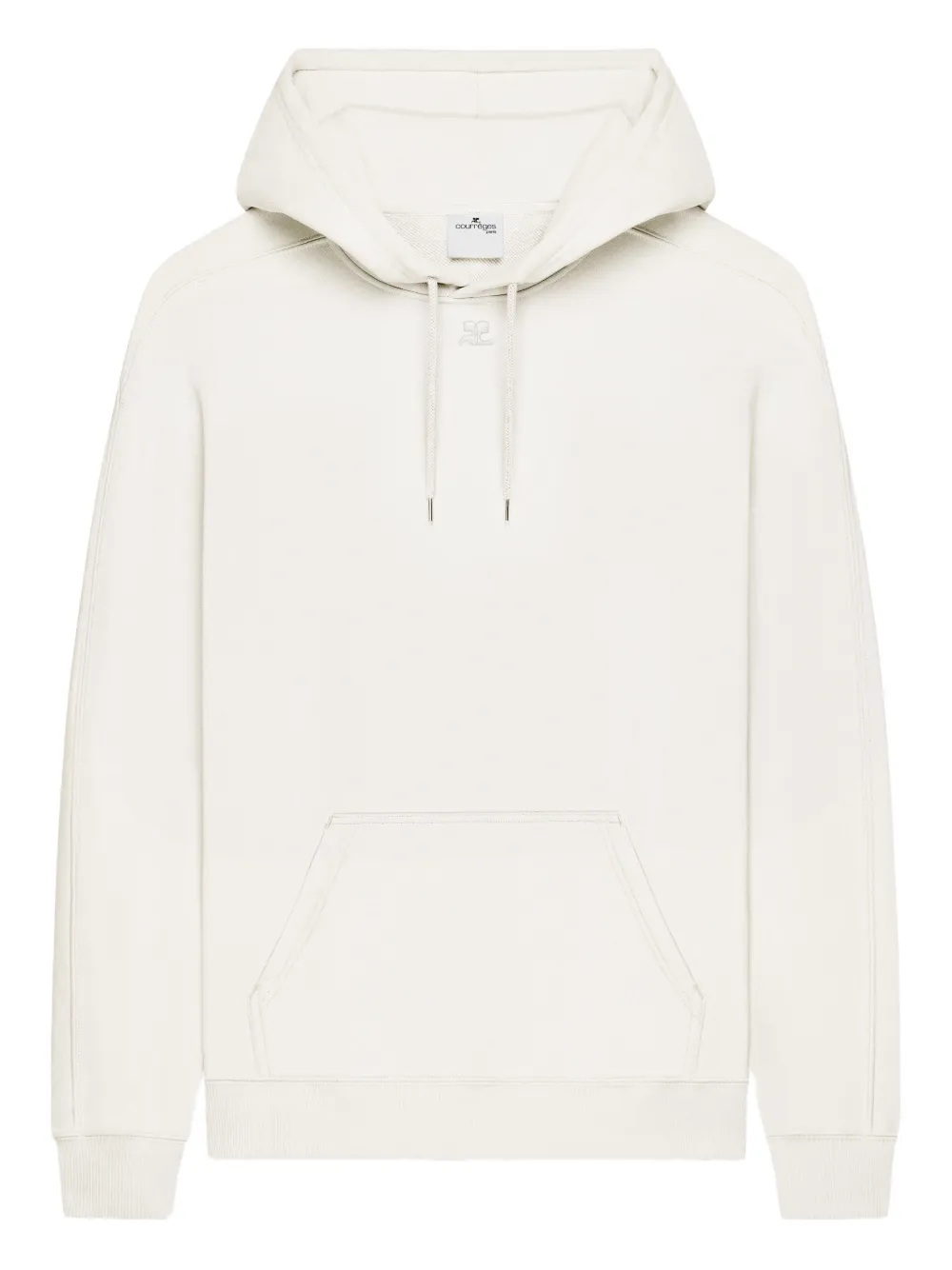 Худи с карманом-муфтой Courrèges, белый
Худи с карманом-муфтой Courrèges, белый