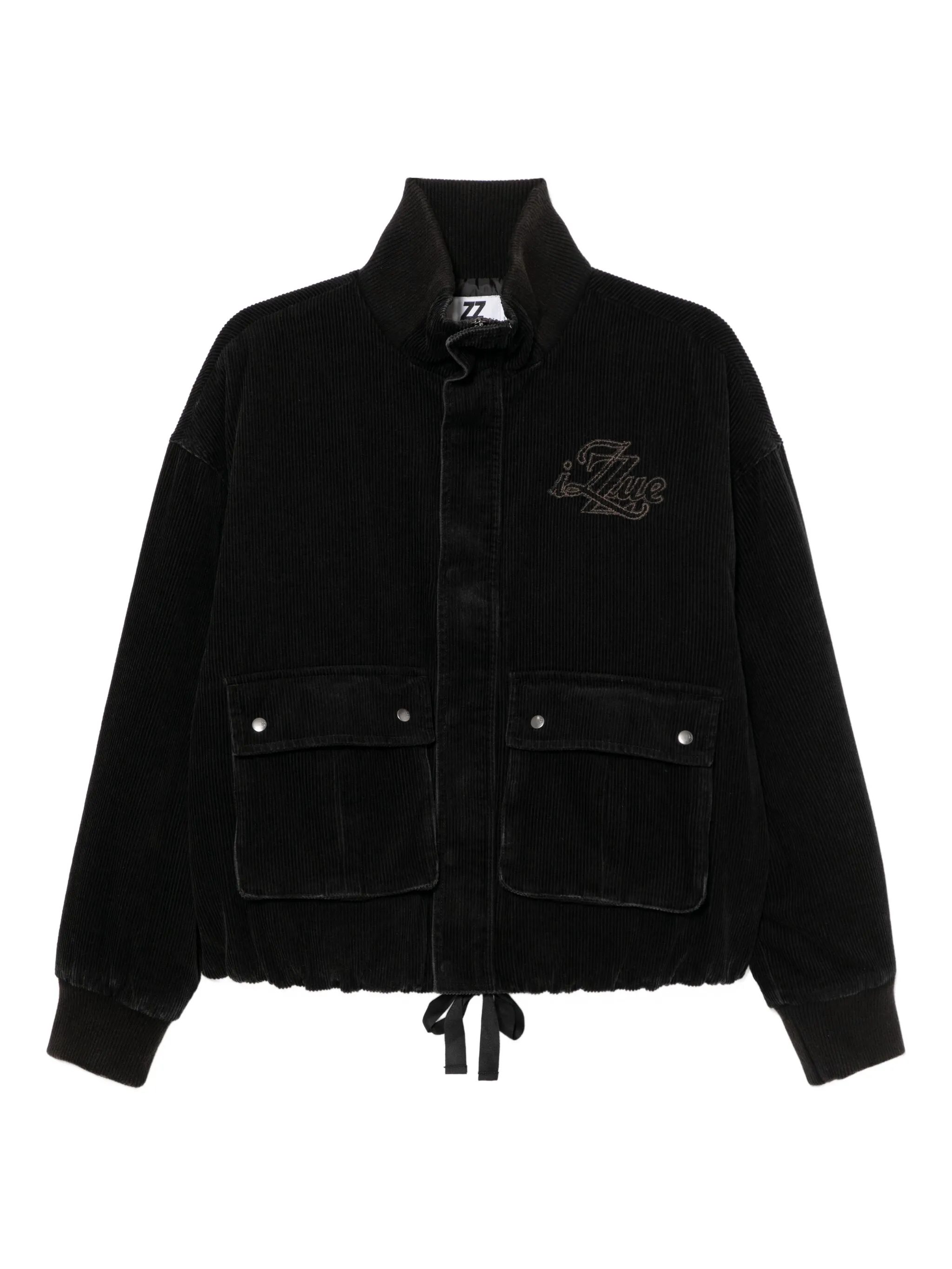 Куртка с вышитым логотипом Izzue, черный
Куртка с вышитым логотипом Izzue, черный