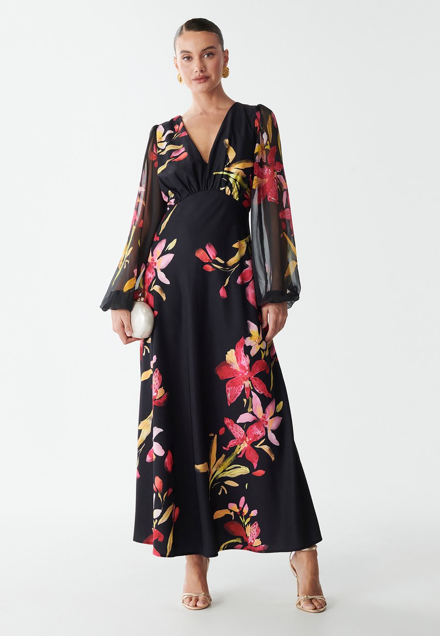 Платье BWLDR JOANNAH MIDI, Hibiscus Floral/Black
Платье BWLDR JOANNAH MIDI, Hibiscus Floral/Black