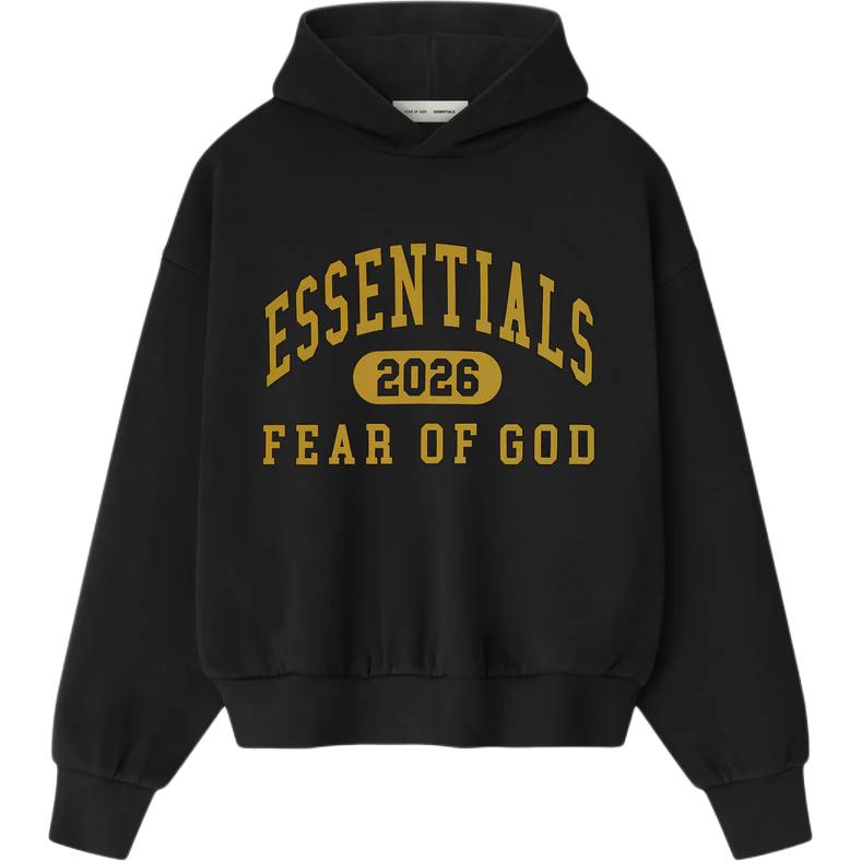 Классический худи Fear Of God Essentials, черный
Классический худи Fear Of God Essentials, черный