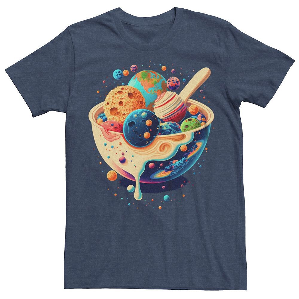 Мужская футболка с рисунком Milky Way Cereal Bowl Licensed Character, цвет Navy Heather
Мужская футболка с рисунком Milky Way Cereal Bowl Licensed Character, цвет Navy Heather