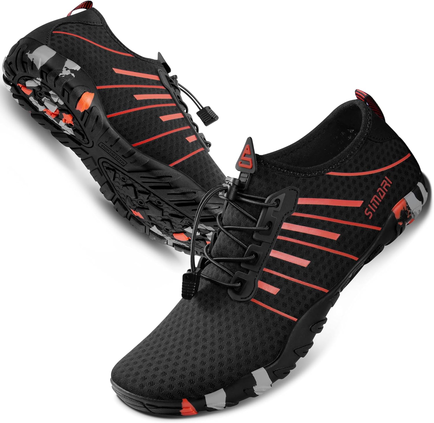 Водные туфли SIMARI для женщин и мужчин - Босоножки с быстрым высыханием, Легкие плавательные тапочки для серфинга, плавания, пляжного спорта, каякинга, дайвинга, Противоскользящий дизайн, черный
Водные туфли SIMARI для женщин и мужчин - Босоножки с быстрым высыханием, Легкие плавательные тапочки для серфинга, плавания, пляжного спорта, каякинга, дайвинга, Противоскользящий дизайн, черный